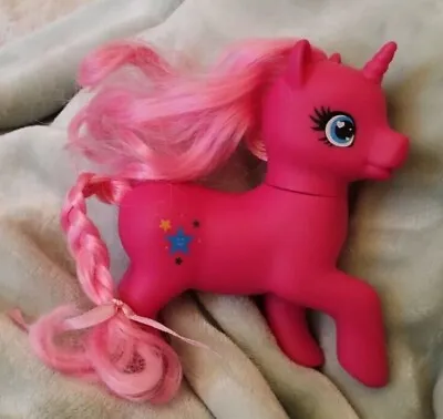 My Little Pony Unicorn Figure L 16 B1 Pink Unicorn. • £7