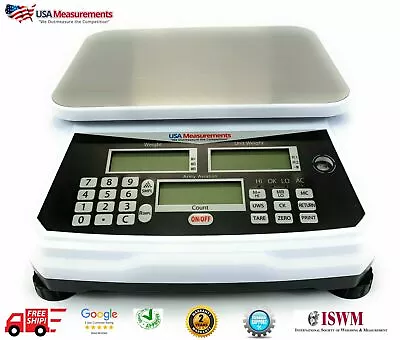 Heavy Duty Army Counting Scale 11 X8  Pan Precision Balance 66 Lb X 0.5g • $275