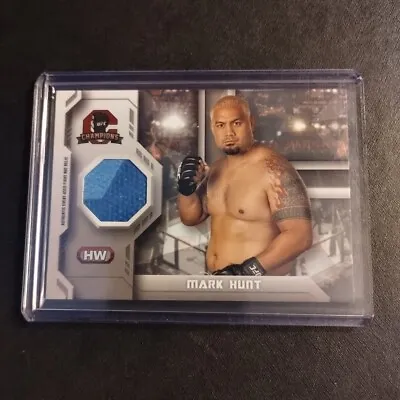 Mark Hunt Mat Relic From UFC 160 Las Vegas Card 2014 Topps UFC Champions • $29