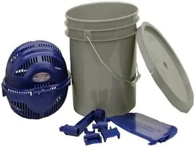 Rotary Sifter Media Separator Kit Bucket Adapter 3 1/2 Gal Reloading Cleaning • $68.16