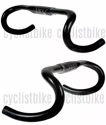 FSA K-Force Compact Carbon (420) Gray Handlebar Black New • $291.87