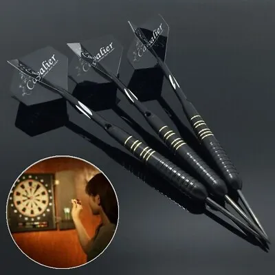 3PCS Professional Competition 23g Tungsten Steel Needle Tip Darts Set With Case • $11.47