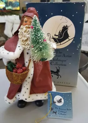 $18.99 • Buy American Artist CLOTHTIQUE  Father Christmas Judi Vaillancourt Possible Dreams