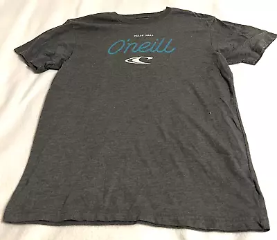 O'Neill Mens T-Shirt Size L Gray Logo Graphic Modern Fit Short Sleeve • $6.79