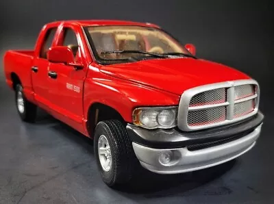 1/18 ( IBWB ) Motor Max Dodge Ram 1500 4X4 Quad Cab Red • $139.95