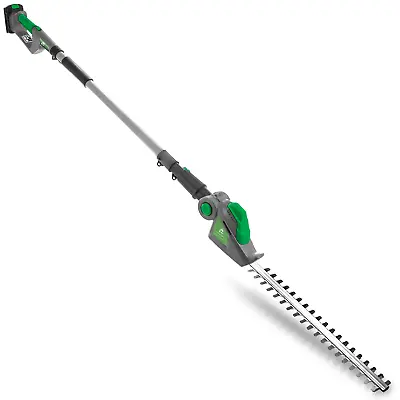 Garden Cordless Hedge Trimmer 18V Long Reach Telescopic Extendable Pole Electric • £74.95