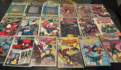 Spiderman Marvel Comics Lot Mint Condition Still In Plastic • $120