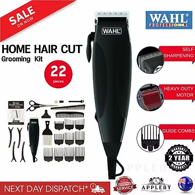 WAHL Electric Haircut Clippers Hair Beard Trimmer Mens Clipper Grooming Kit 22PC • $61.65