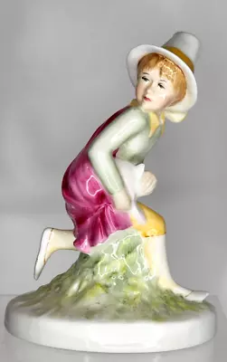 Royal Doulton Nursery Rhymes Collection Tom Tom The Piper’s Son Figurine HN 3032 • $39.99