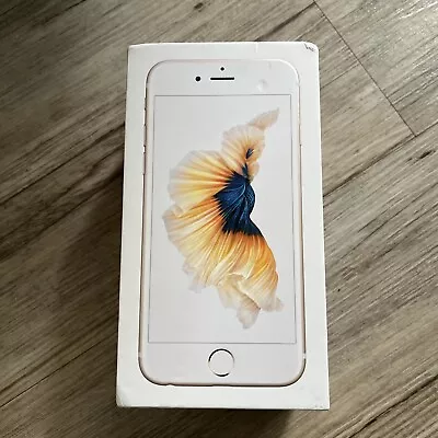 Apple IPhone 6S 16GB Gold Box Only • £5