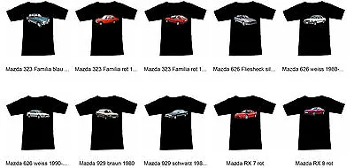 T-Shirt Mazda Automotive - Fruit Of The Loom S M L XL 2XL 3XL • $39.96