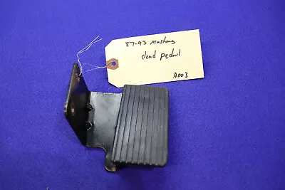 87-93 79-04 FORD Mustang Dead Pedal Mount Bracket Kick Panel Foot Rest GT LX FOX • $39.99