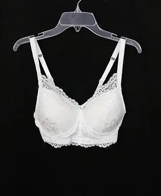 £8.95 • Buy M&S Collection Lace Bra Padded Non-Wired Comfort Post-Surgery New (Shop Soiled)
