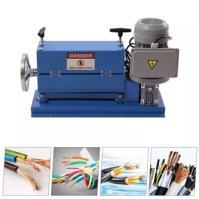 Electric Wire Stripping Machine Cable Stripper 1.5mm-38mm Copper Recycle Tool • £372.81