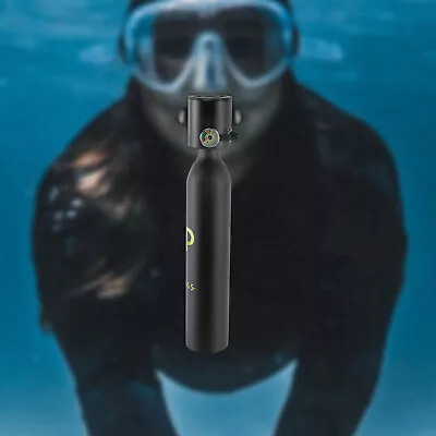 Portable 0.5L Mini Scuba Tank Underwater Diving Breath Lungs Scuba Oxygen Tank • $85.50