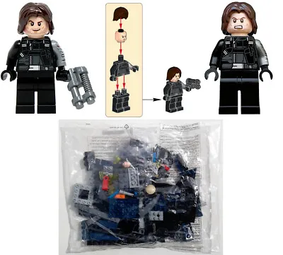 LEGO Winter Soldier Minifigure (NEW NEVER BUILT) Bucky Barnes MCU 76051 76047 • $50.10