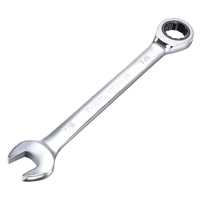 7/8  Ratcheting Combination Wrench SAE 72 Teeth 12 Point Box Ended Spanner Tools • $21.67