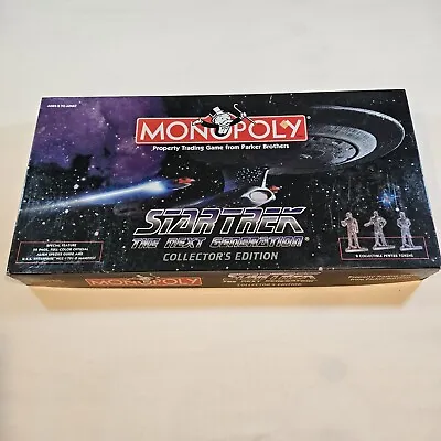 Star Trek The Next Generation Monopoly Collector's Edition 1998 Complete  • $29.95