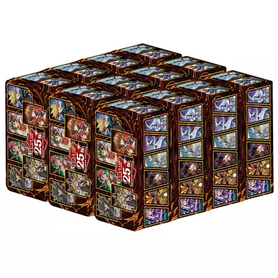 YuGiOh 25th Anniversary Dueling Heroes Tin: Sealed Case Of 12 Tins : 1st Edition • £159.50