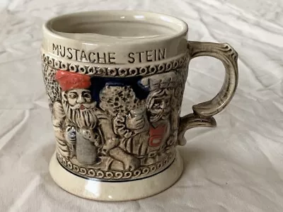 Vintage Ceramic MUSTACHE MUG - Arnart KW/G-Star Beer Stein Mark - Japan • $11.95