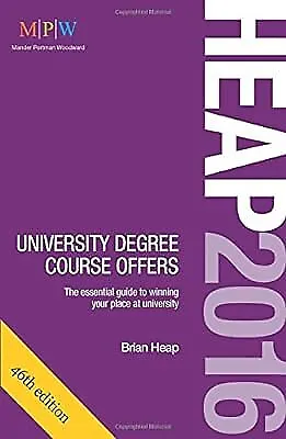 HEAP 2016: University Degree Course Offers: The Essential Guide To Winning Your  • £2.98