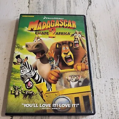 Madagascar 2 DVD Escape 2 Africa  • $3.96