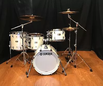  Yamaha Absolute Hybrid Maple Polar White PWH 18” Kick Jazz • $3249.99