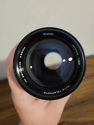 Vintage 1971 Vivitar Auto Telephoto Screw Mount Lens 200mm 1:3:5 Japanese JMDC  • $44.99