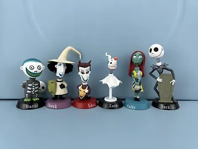 New The Nightmare Before Christmas Jack Skellington Figure Cake Topper 6pcs Toys • £8.22