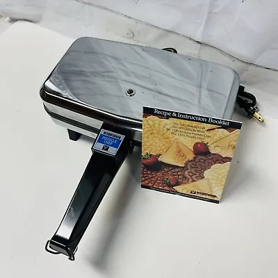 Vitantonio Pizzelle Chef 300 NS Italian Cookie Maker Non Stick Tested Works 1996 • $199.99