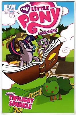 My Little Pony Micro-Series #1 Tom Zahler Cover B Variant IDW 2013 VF/NM • $5.39