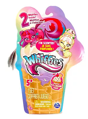 WHIFFIES ICE CREAM SHOP Blind Mystery 2 PACK Scented Collectible Animals • $12.99