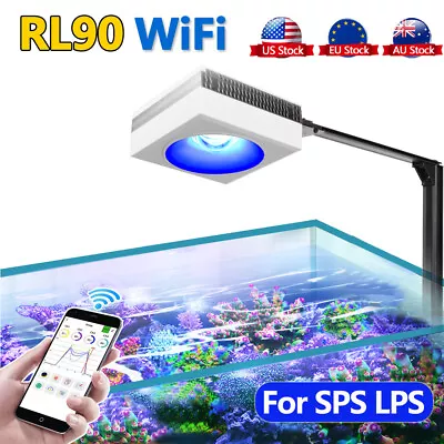 PopBloom RL90 WiFi Reef Led Aquarium Light 60cm 24inch Marine Coral Reef SPS LPS • $271.15