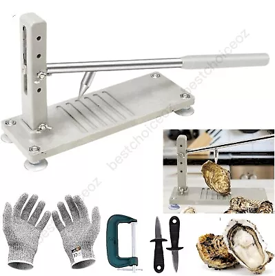 Shucking Knife Tool Oyster Shucker Machine Oyster Clam Opener Machine Adjustable • $48