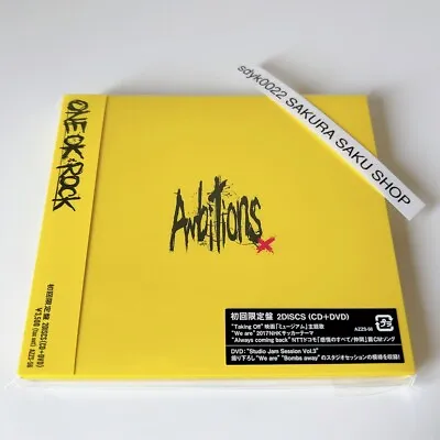 ONE OK ROCK Ambitions Limited Edition CD With DVD AZZS-56 4562256124207 • $32.99