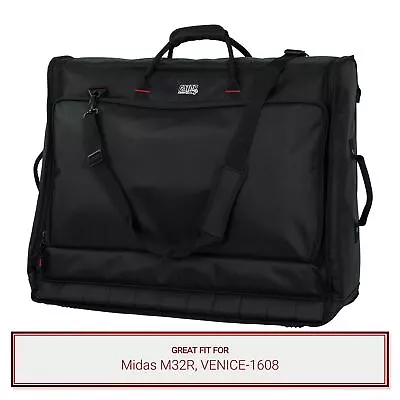 Gator Cases Mixer Bag Fits Midas M32R VENICE-1608 Mixers • $169.99