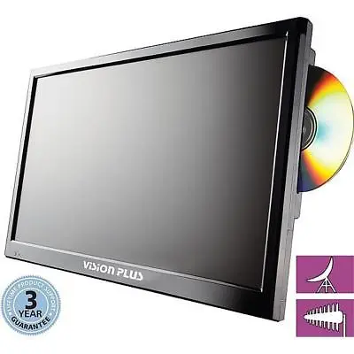 Vision Plus 18.5  12/24 Volt Led Tv/dvd/freeview/freesat Motorhome Caravan • £295