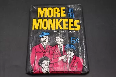 1967 Donruss More Of The Monkees Unopened Wax Pack ZK3 • $19.99