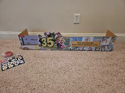 Super Mario Bros 35th Anniversary Edition Nintendo Display Shelf Topper Walmart • $250