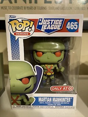 Funko POP! Martian Manhunter #465 Heroes DC Justice League Target Exclusive NIB • $13.95