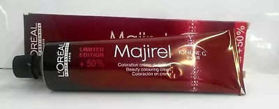 Loreal' MAJIREL Professional Permanent Hair Color With Ionene BONUS SIZE 2.5 Oz. • $12
