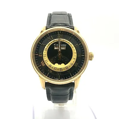 Maurice Lacroix Masterpiece Phase De Lune 18K Rose Gold Men’s Watch MSRP$19500 • $6505