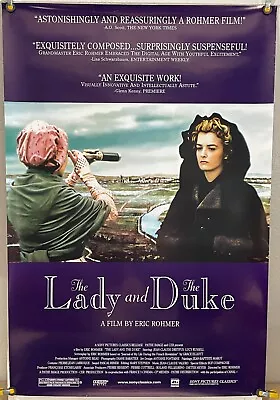 The Lady And The Duke Rolled Orig 1sh Movie Poster Eric Rohmer Lucy Russell 2001 • $40