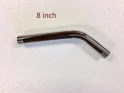 Universal Shower Arm In Chrome Finish 16  12  & 8  • $5