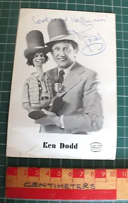 Ken Dodd Vintage Signed Autograph Publicity Photograph • £40