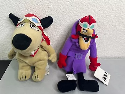 Vintage Dick Dastardly + Muttley 1999 Warner Bros Wacky Races Bean Bag 9  Plush • $59.99