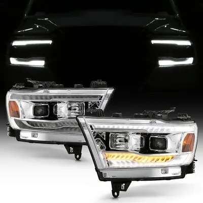 {LED DRL Sequential Signal} For 19-22 Ram 1500 Halogen Model Projector Headlight • $412.99