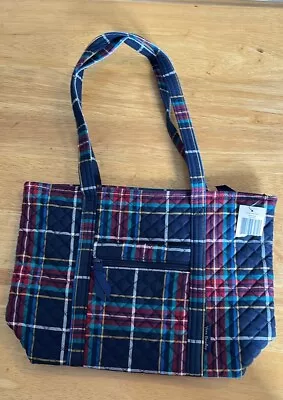 Vera Bradley Tote Small - Blue - Tartan Plaid- Brand New • $34.99