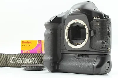 Count: 247 [N MINT] Canon EOS-1V HS 35mm SLR Film Camera Body W/ PB-E2 JAPAN • $599.99