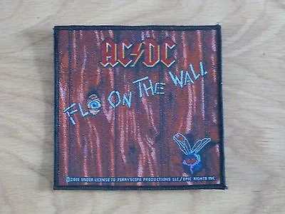 £4.50 • Buy Ac/dc - Fly On The Wall (new) Sew On Patch Official Band Merch